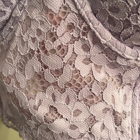 Victorias Secret Lilac Lace crop corset style bra - Picture 2 of 7